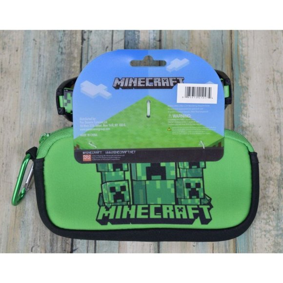Toddler Minecraft Sunglasses & Case Set 100% UV Protection Creepers Glasses - Picture 4 of 4